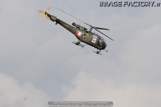 2008-10-08 Axalp Shooting Range 0312 Aérospatiale Alouette III
